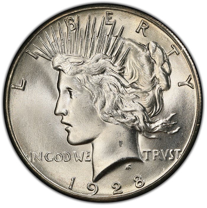 Item of the Week: Low Mintage Makes 1928 Dollar a Tough Find