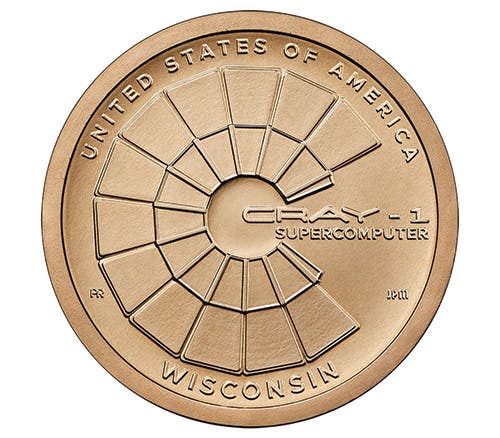 AnnounceMints: American Innovation Brings Supercomputer Cray-1