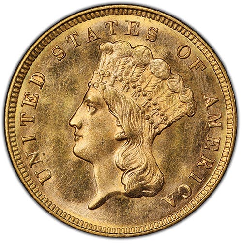 Item of the Week: 1860-S $3 Gold: A Lightweight in Low Grades