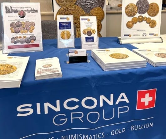NumisTravel: Zurich, Switzerland – Day Four, Destination Three – SINCONA AG (Swiss International Coin Auction)