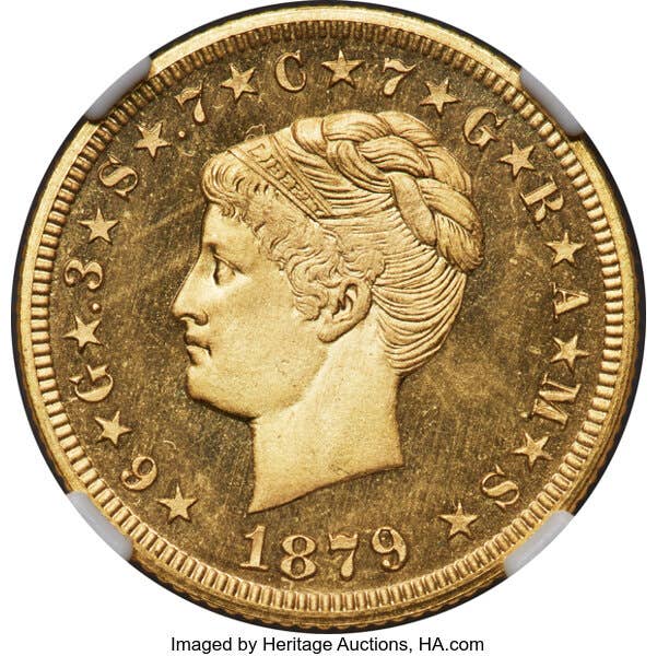 1879 Coiled Hair Stella Soars to $2.13 Million to Lead Heritage’s Record-Filled CSNS U.S. Coins Auction to $26.9 Million