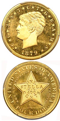 Gold $4 sells for over $1 million - Numismatic News