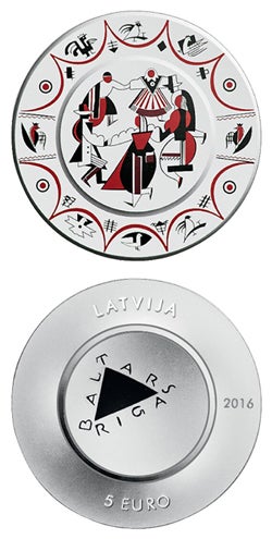 Latvia commem mimics fine China - Numismatic News