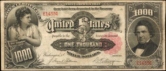 Large size notes command top dollar - Numismatic News