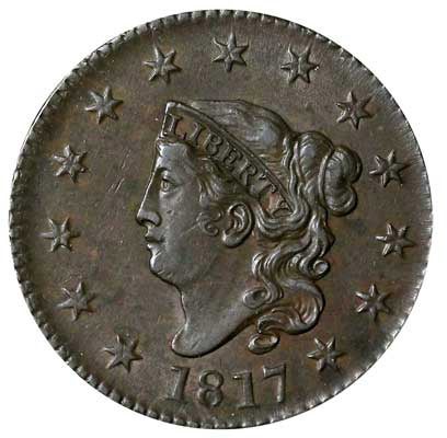 1817 Large Cent - Numismatic News